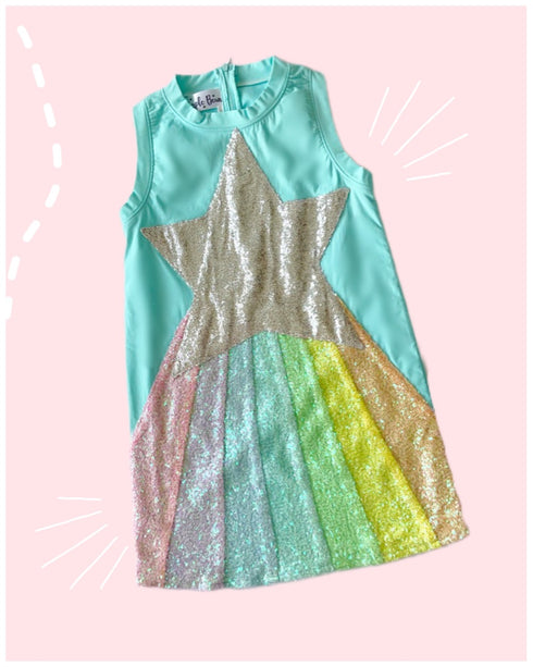 Starry Rainbow Dress